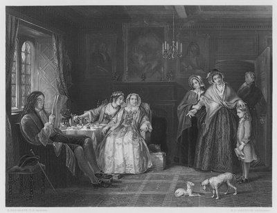 Primos do país, da imagem na galeria de Vernon de Richard Redgrave